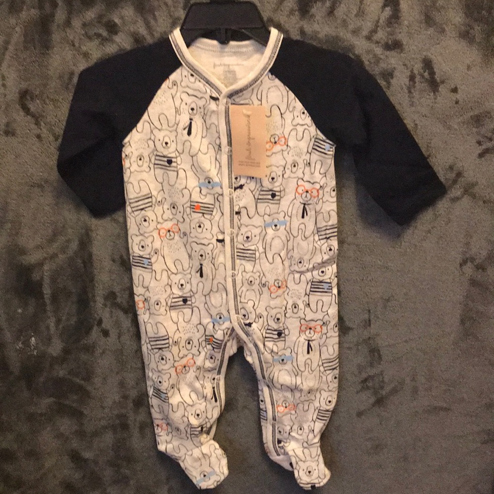Infant footie onesie